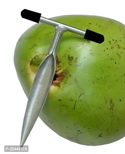 Stainless Steel Coconut Opener Tool/ Knife, Coconut Water Opener Driller Machine (Pack- 1)