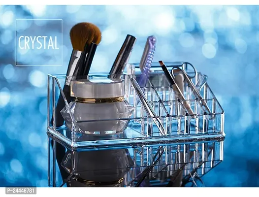 16 Section Lipstick Storage Acrylic Stand Mascara Nail Paint Lipstick Holder Dressing Table Bathroom Organizer