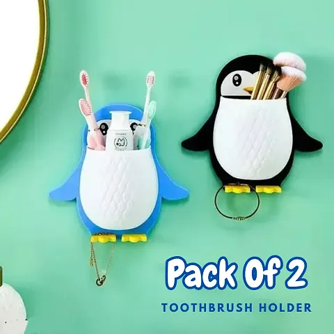 New Penguin Design Toothbrush Holder