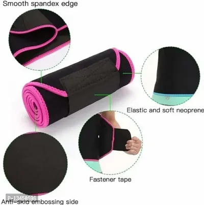 Black Cotton Blend Solid Shapewear For Women(Slim Belt For Women)-thumb2