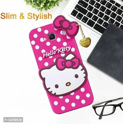 Flexible Rubber Back Cover for Realme 7 Narzo 20 Pro - Hello Kitty Pink-thumb4