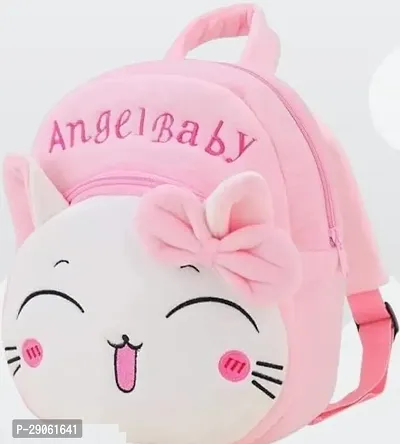 Classic Cartoon Plush School Backpack Bag For Kids-thumb0