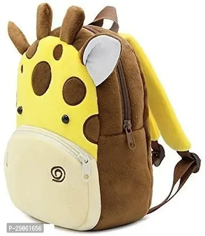 Classic Cartoon Plush School Backpack Bag For Kids-thumb0