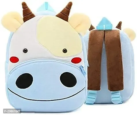 Classic Cartoon Plush School Backpack Bag For Kids-thumb0