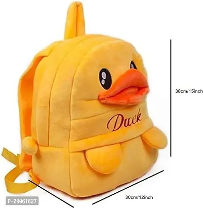 Classic Cartoon Plush School Backpack Bag For Kids-thumb0