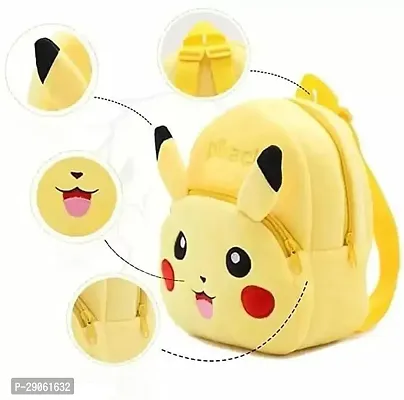 Classic Cartoon Plush School Backpack Bag For Kids-thumb0