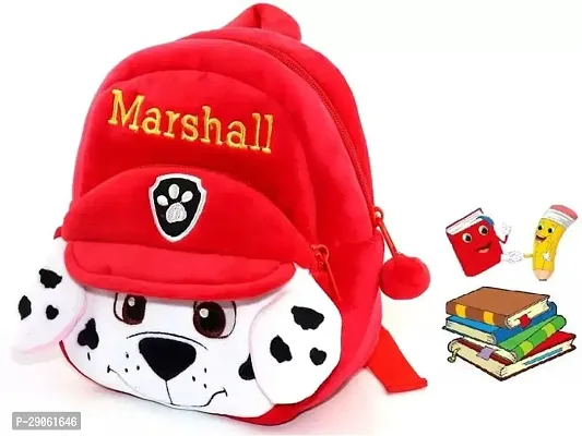 Classic Cartoon Plush School Backpack Bag For Kids-thumb0