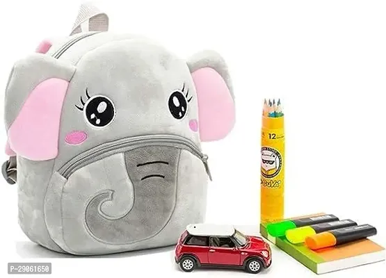 Classic Cartoon Plush School Backpack Bag For Kids