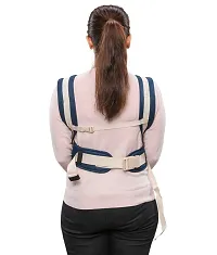 SV BABY Super Comfy Adjustable Baby Carrier 4 in 1 Carry Positions Sling cum Kangaroo Bag with Safety Belt, Buckle Straps and cushioned Leg Support for New-born/Toddler 4 to 24 Months Baby (Navy Blue)-thumb1