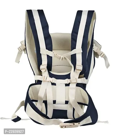 SV BABY Super Comfy Adjustable Baby Carrier 4 in 1 Carry Positions Sling cum Kangaroo Bag with Safety Belt, Buckle Straps and cushioned Leg Support for New-born/Toddler 4 to 24 Months Baby (Navy Blue)-thumb5