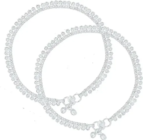 Stylish Alloy Cubic Zirconia Anklet For Women