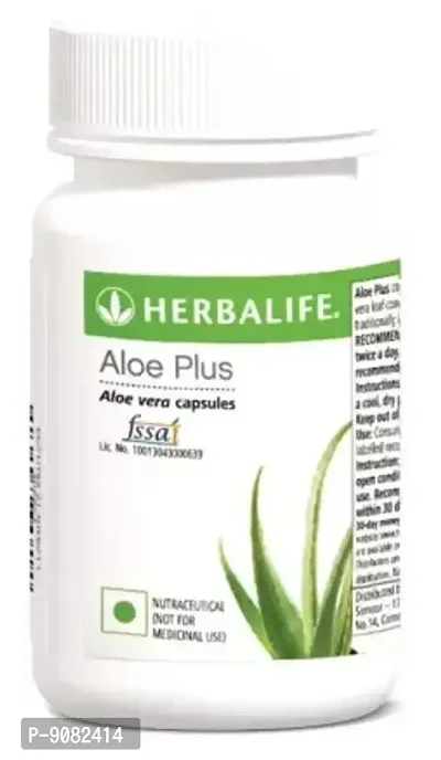 HERBALIFE Aloe Plus Plant-Based Protein  (60 No, Unflavored)-thumb0