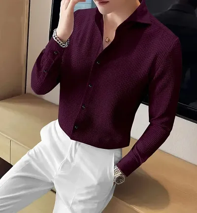 Comfortable Chiffon Long Sleeves Casual Shirt 