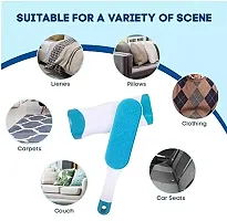 Pet Hair, Dust, Lint Remover for Clothing  Furniture and Sofa Home Couch pet - Double Sided, Self-Cleaning  Reusable mitt Remover-thumb3