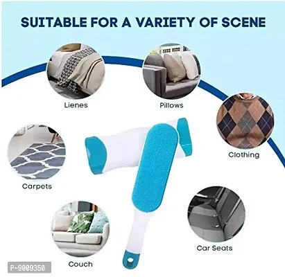 Pet Hair, Dust, Lint Remover for Clothing  Furniture and Sofa Home Couch pet - Double Sided, Self-Cleaning  Reusable mitt Remover-thumb4