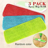 3 Pcs Replacement Reusable Microfiber Spray Mop Pad Dust Cleaning Mop Head Cloth Pads Spray Mop Pad-thumb1