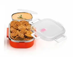 Classy Stainless Steel Insulated Lunch Box with Lid-thumb1