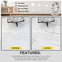 50m Tiles Silver Adhesive Decoration Tape Multi Use Tiles Sticker Waterproof Gap Sealing Tape-thumb1