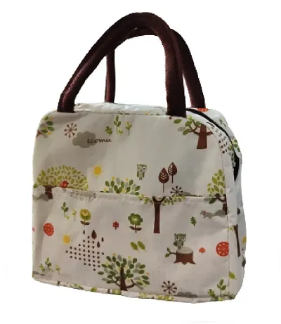 White Tree Insulated Lunch Bags Small for Women Work,Student Kids to School,Thermal Cooler Tote Bag Picnic Organizer