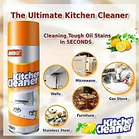 Multi-Purpose Foam Cleaner Kitchen Cleaner Spray Grease Stain Remover 500ml Oil Stain Kitchen Cleaner With Fragrance Removes Unwanted Stains-thumb3