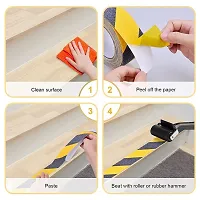 Anti-Skid Tape For Stairs Grip Tape for Outdoor/Indoor Stairs Steps Floor Ramps Heavy Duty Adhesiv Adhesive Non Slip Tape e Non Slip Tape | Safety Anti Slip tapeack &ndash; Yellow-thumb2