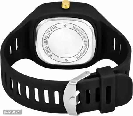 Classy Silicone Analog Watches for Men-thumb2