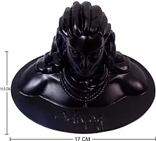 Classy Adiyogi Shiva Statue for Car Dashboard, Pooja Table and Decoration-thumb1