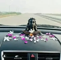 Classy Adiyogi Shiva Statue for Car Dashboard, Pooja Table and Decoration-thumb2