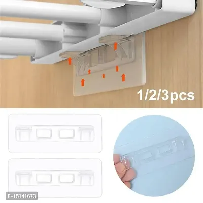 Huslu Metal Self Adhesive Heavy Duty Nail Wall Hook for Hanging photoframe-thumb5