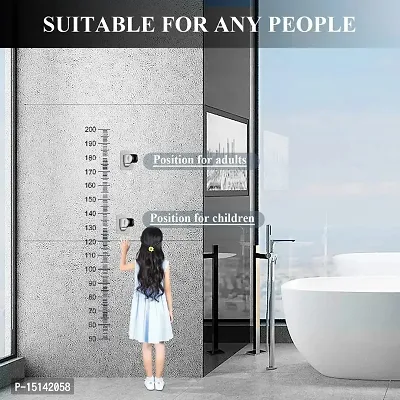 Huslu Sticky Without Drilling Hand Shower Holder for Bathroom, Shower Hanger for Bathroom, Self Adhesive Bathroom Accessories Shower Hanger, Sticky Holder for Wall - 1 Pcs-thumb4