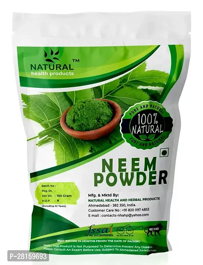 Natural Health Neem Powder, Pure Herbal, 100gm