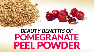 Natural Health Pomegranate Peel Powder for Face Pack, 227gm-thumb1