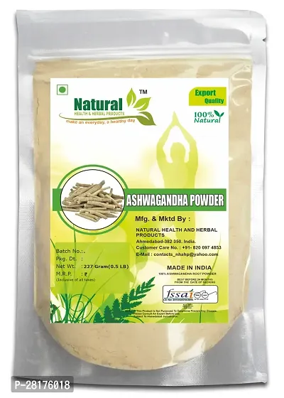 Natural Health Premium Ashwagandha Powder- 227g