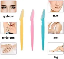 Eyebrow Painless Facial Hair Remover Razor For Face 3Pcs-thumb3