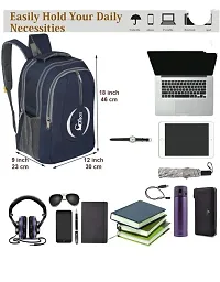 35 L Casual Waterproof Laptop Bag/Backpack for Men Women Boys Girls/Office School College Teens  Students-thumb1