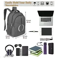 35 L Casual Waterproof Laptop Bag/Backpack for Men Women Boys Girls/Office School College Teens  Students-thumb1