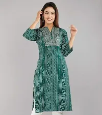 Trendy Women Rayon Kurta-thumb1