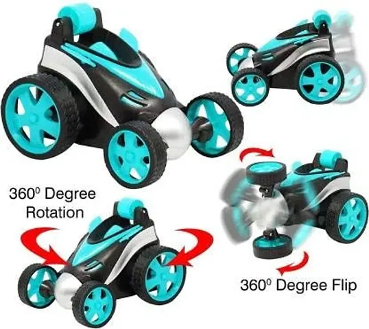 Remote Control Rc Stunt Car With 360deg; Rotation, High Speed Drift And Offroad Sports Racing Car For Kids