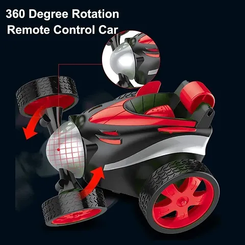 Remote Control Rc Stunt Car With 360deg; Rotation, High Speed Drift And Offroad Sports Racing Car For Kids