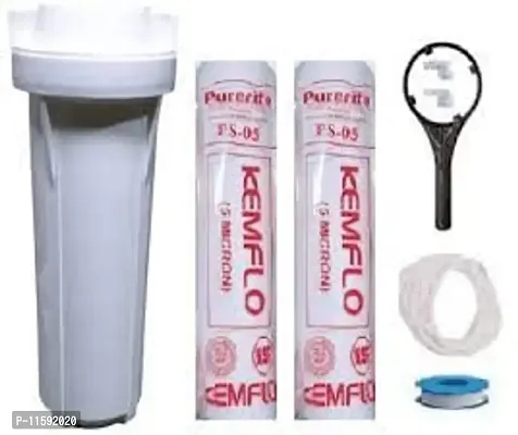 Ion Blue RO Water Purifier Pre Filter Service Kit for All RO Water Purifier (PF Kit - 1/4 Elbow connector)-thumb0