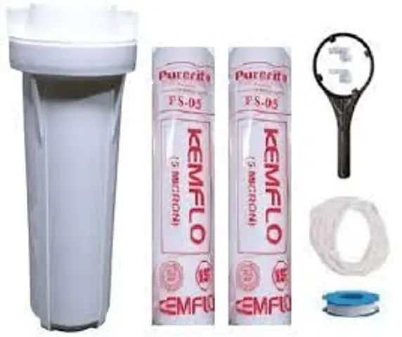 Ion Blue RO Water Purifier Pre Filter Service Kit for All RO Water Purifier (PF Kit - 1/4"" Elbow connector)