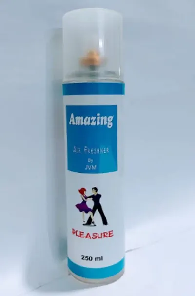 JVM Pleasure Air Freshener Spray | Air Freshener for Home, Bathroom, Office  Car | Long Lasting Natural Floral Fragrance | Floral Room Freshener Spray |250ml