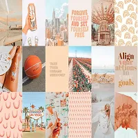 KARTMEN - Peel-N-Stick Photo Wall Collage Kit || 100 PCS Rose Gold/Blush Pink Aesthetic Posters for Teen Girl Room D?cor || Room Decor 100 Photo Collection||Small Posters for Room Decoration-thumb4