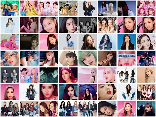 KARTMEN Pack of 56 BLACKPINK K-POP Girls Photos for Fans (4.1 x 5.8 Inch) (A6)