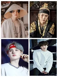 KARTMEN BTS K-Pop Music Band Paper Wall Poster for BTS Fans (Multicolour, 8.2 x 11.7 Inches)- Set of 30 (A4)-thumb2