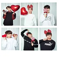 KARTMEN Kpop Bangtan Boys Poster 2021 New JUNG KOOK JIMIN SUGA V RM JIN JHO PE Pack of 16 BTS Photos for BTS Fans (12 x 18 Inches) (Size - A3)-thumb3