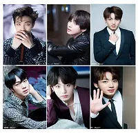 KARTMEN Kpop Bangtan Boys Poster 2021 New JUNG KOOK JIMIN SUGA V RM JIN JHO PE Pack of 16 BTS Photos for BTS Fans (12 x 18 Inches) (Size - A3)-thumb1