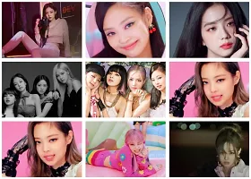 KARTMEN Pack of 56 BLACKPINK K-POP Girls Photos for Fans (8.2 x 11.7 Inches) (Size - A4)-thumb2