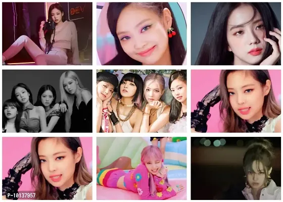 KARTMEN Pack of 56 BLACKPINK K-POP Girls Photos for Fans (8.2 x 11.7 Inches) (Size - A4)-thumb3