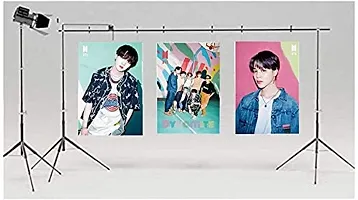 KARTMEN Kpop BTS Posters Map of The Soul 7: BTS Photo Wall Deco Posters 12 X 18 , 300 GSM set of 8, Multicolour-thumb1